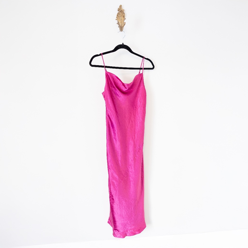 Babaton Pink Slip dress Size XS